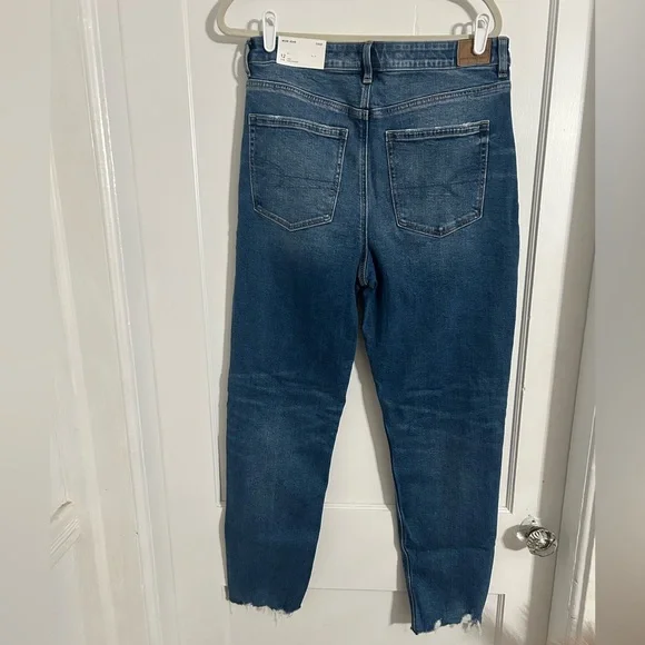 American Eagle Outfitters Blue Mom Jeans - Picture 5 of 8